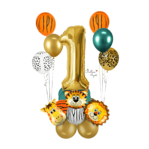 Dschungel ballon set - dschungel,