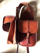 Doppelpacktasche Pferde, Echtes Leder, Rieser, neuwertig, top Ware