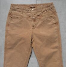 CLOSED Skinny Pusher Samt W27 = 36 Braun (Camel) High Waist Damen w. NEU