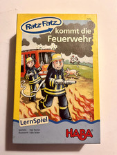 Ratz Fatz Kommt die Feuerwehr | Haba Kinder- und Lernspiel | sehr guter Zustand