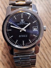 Meister Anker Glashütte GUB Vintage Automatik Armbanduhr 25 Steine