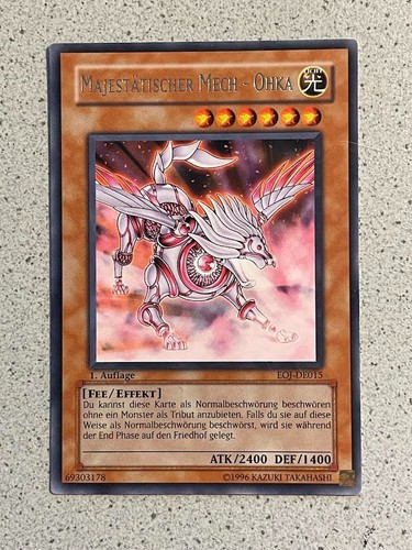 Majestätischer mech - yu-gi-oh!,