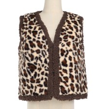 Leopard Weste für Damen