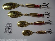 Original Mepps Longcast Long Cast gold alle Größen Kunstköder Blinker Spinner 