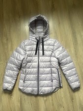 ESPRIT Damen Jacke Steppjacke mit Kapuze lila Gr. M