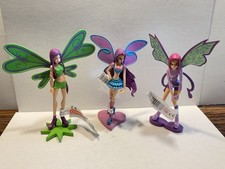 Winx Club 2012 ca. 11-12 cm Comansi 3 x  Figur: Bloom, Roxi, Flora