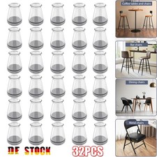 32 Stück Stuhlbeinschoner Stuhlbeinkappen Schutzkappen für Stuhlbeine 13-22.9mm