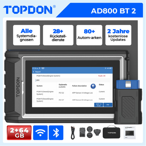 Topdon ad800 profi - 2, kfz