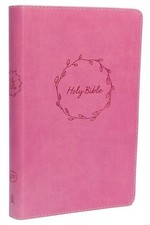 KJV, Deluxe Gift Bible, Imitation Leather, Pink, Red Letter Edition | englisch
