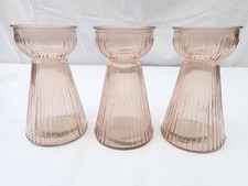 3 alte Hyazinthenglas