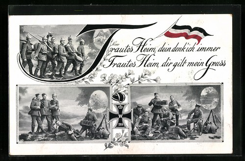 Trautes heim dein den k - ak,