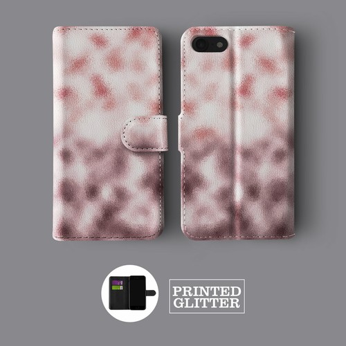 Ombre faded glitter rose gold - faded,