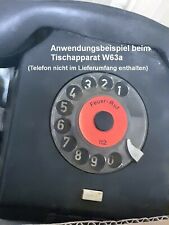 K002) Notruf Nummernscheibe