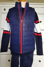 H&M Steppweste Maritime Weste dunkelblau Gr 110 116 122