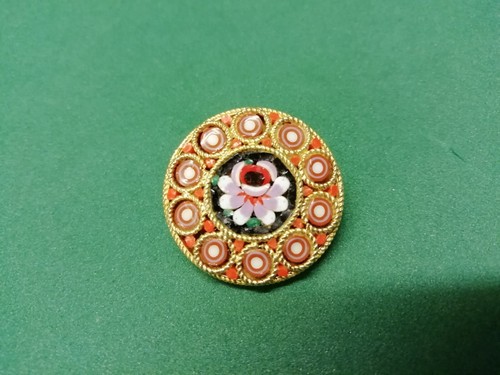 Runde brosche schmuck - runde,