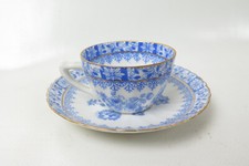 Tuppack China Blau Tiefenfurt Sammelgedeck (Mokkatasse, UT) Porzellan Goldrand