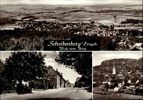 Scheibenberg annaberg - scheibenberg, kr.