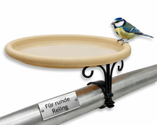 Vogeltränke Balkon für Rohre