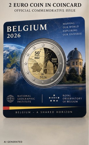 Belgien 2026 natio - 2€,