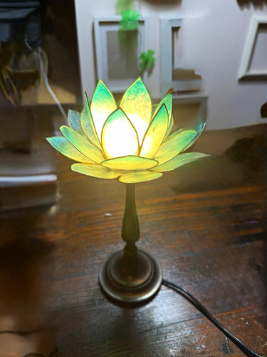 Tischlampe lotusblüte - tischlampe,