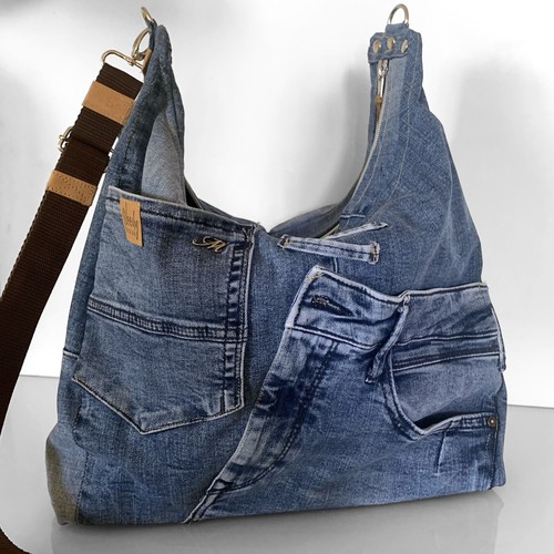 Jeanstasche big denim - jeanstasche, bag