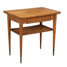 Vintage nachttisch aus esche - aus,