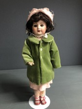 Antike Porzellankopfpuppe "Unis France"