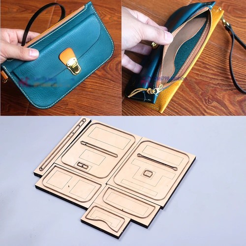 Leder handwerk gefaltet - leder,