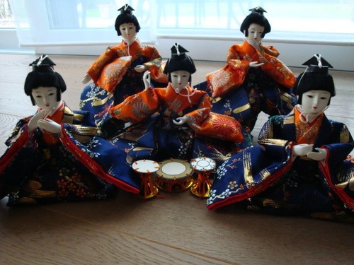 Japanische set hina gonin - japanische,