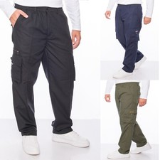 Herren Cargohose Dehnbund Arbeit Hose Feldhose Cargo Hose Gummibund Rangerhose