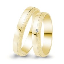 Paar trauringe 333 gold - 1,