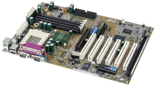 Mainboard asus cubx pga370 - asus,