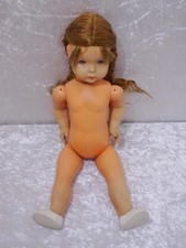 Spielzeug Design Puppe Schlafaugen - Vintage - DEFEKT für Bastler - 40 cm