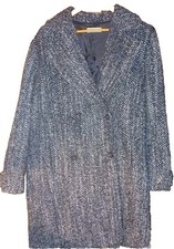 STEFANEL Klassischer Damenmantel Gr. EU42 Wollmischung