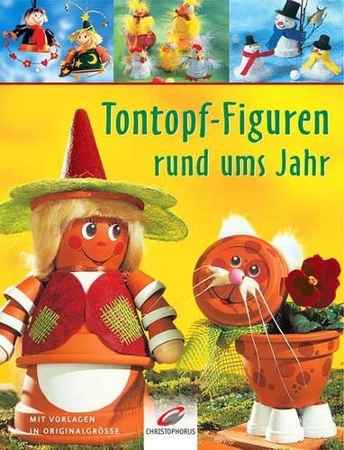 Tontopf figuren rund - rund, jahr