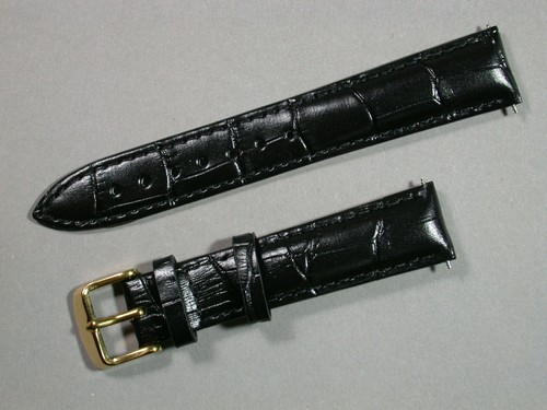 Echt leder uhrenarmband - leder,