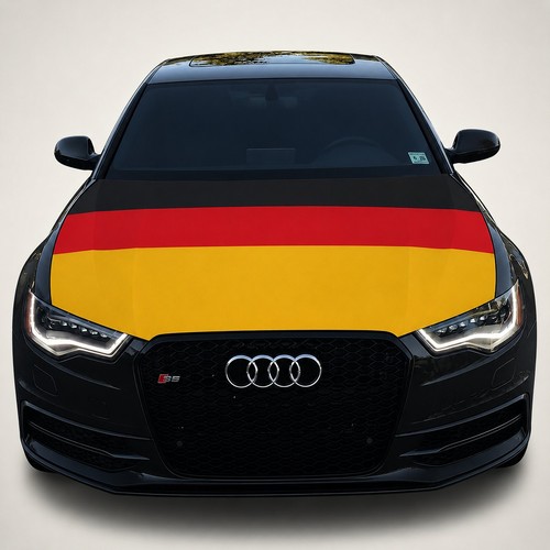 Motorhauben flagge deutschland - motorhauben,