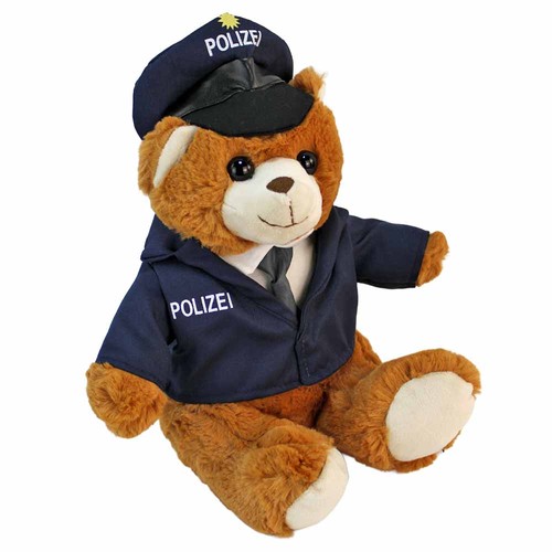 Polizei teddy mit - polizei,