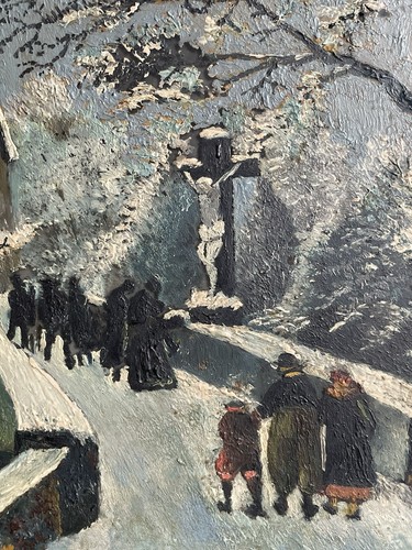Antikes ölgemälde - antikes,