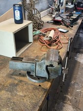 Alter Bundeswehr Matador Peddinghaus 150mm Schraubstock 18 Kg 1960er Jahre