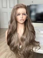 Perücke Kühlbraun Balayage