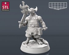 Halbdrachen mit Feueratem