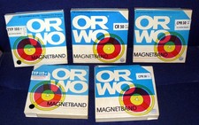 5x ORWO Magnetband Tonband