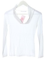 ANNE FONTAINE Longsleeve Damen Shirt Gr. DE 40 weiß Casual-Look