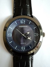 "CHOPPERS" Klassische Design, Gigant/Mega Herrenarmbanduhr XXXL.