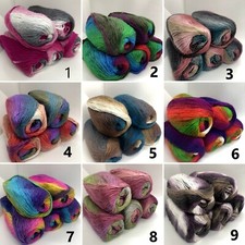 100 Gr. Regenbogen Wolle