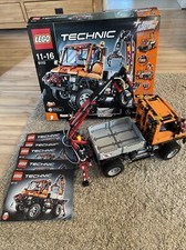 LEGO 8110 Mercedes-Benz Unimog U 400 TECHNIC | 1x Aufgebaut . Vitrine