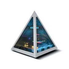 Gamer Gaming Tower Gehäuse Azza Pyramid 804M ALU LED 5Lüfter USB 3.0 - NEU TOP