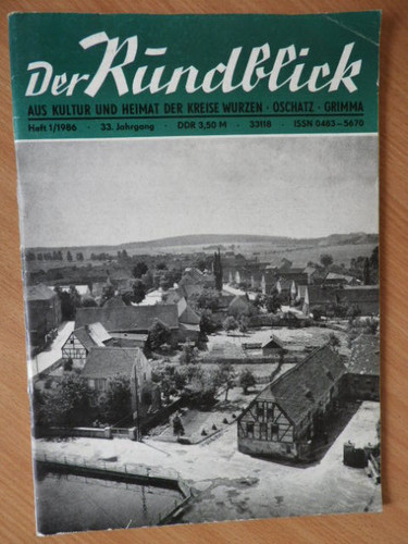 Der rundblick 1986 aus - rundblick,