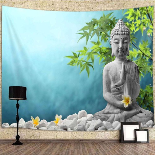 Steinbuddha zen poster xxl - steinbuddha,